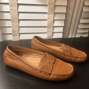 Polo by Ralph Lauren Tan Leather Flats